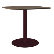 Burgundy Halo Cafe Table